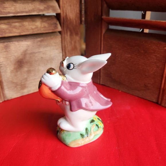 White Rabbit Figurine In Tin Alice In Wonderland Designed By Paul Cardew - Picture 4 of 10